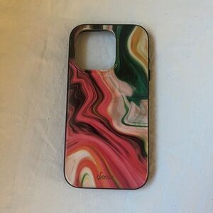 Sonix Marble Swirl Phone Case - Pink, Green, Black